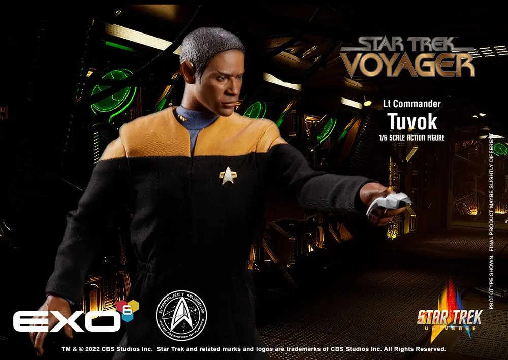Star Trek: Voyager 1/6 Lt. Commander Tuvok akciófigura 30 cm termékfotó