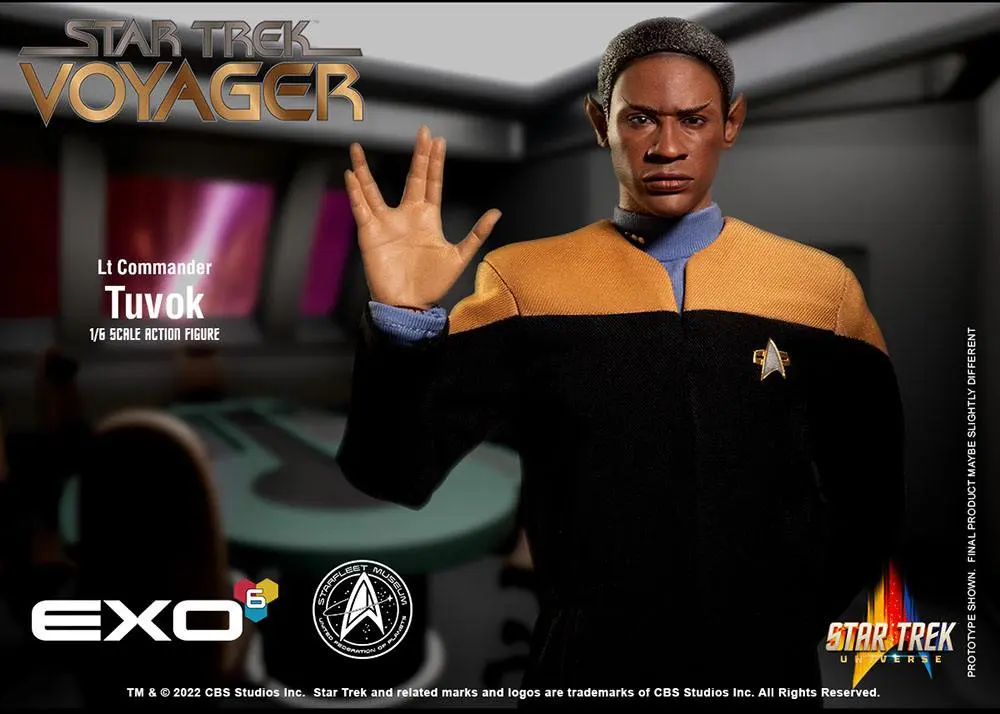 Star Trek: Voyager 1/6 Lt. Commander Tuvok akciófigura 30 cm termékfotó