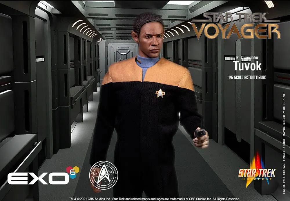 Star Trek: Voyager 1/6 Lt. Commander Tuvok akciófigura 30 cm termékfotó