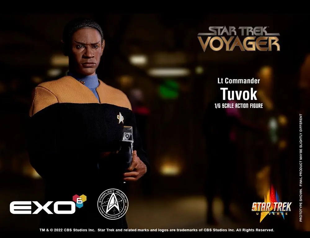 Star Trek: Voyager 1/6 Lt. Commander Tuvok akciófigura 30 cm termékfotó