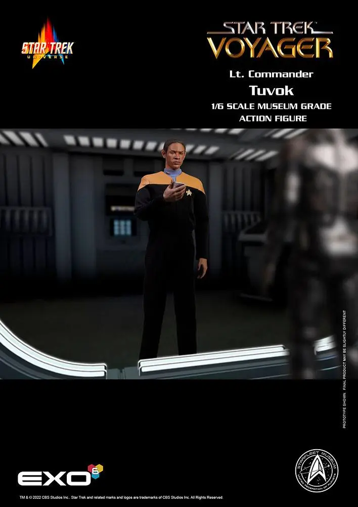 Star Trek: Voyager 1/6 Lt. Commander Tuvok akciófigura 30 cm termékfotó