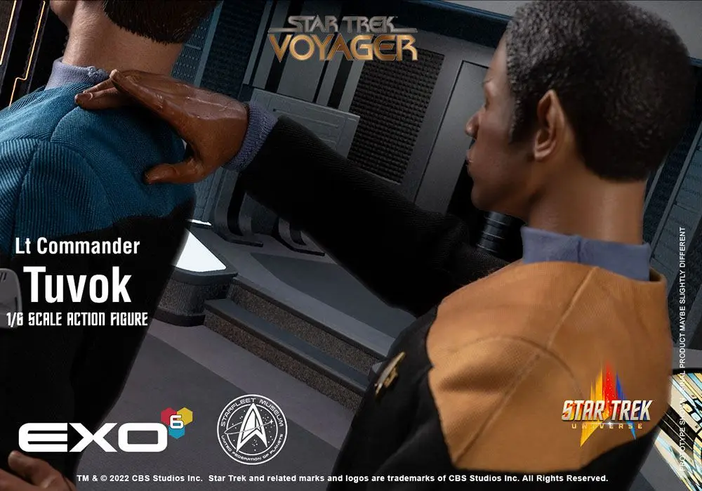 Star Trek: Voyager 1/6 Lt. Commander Tuvok akciófigura 30 cm termékfotó