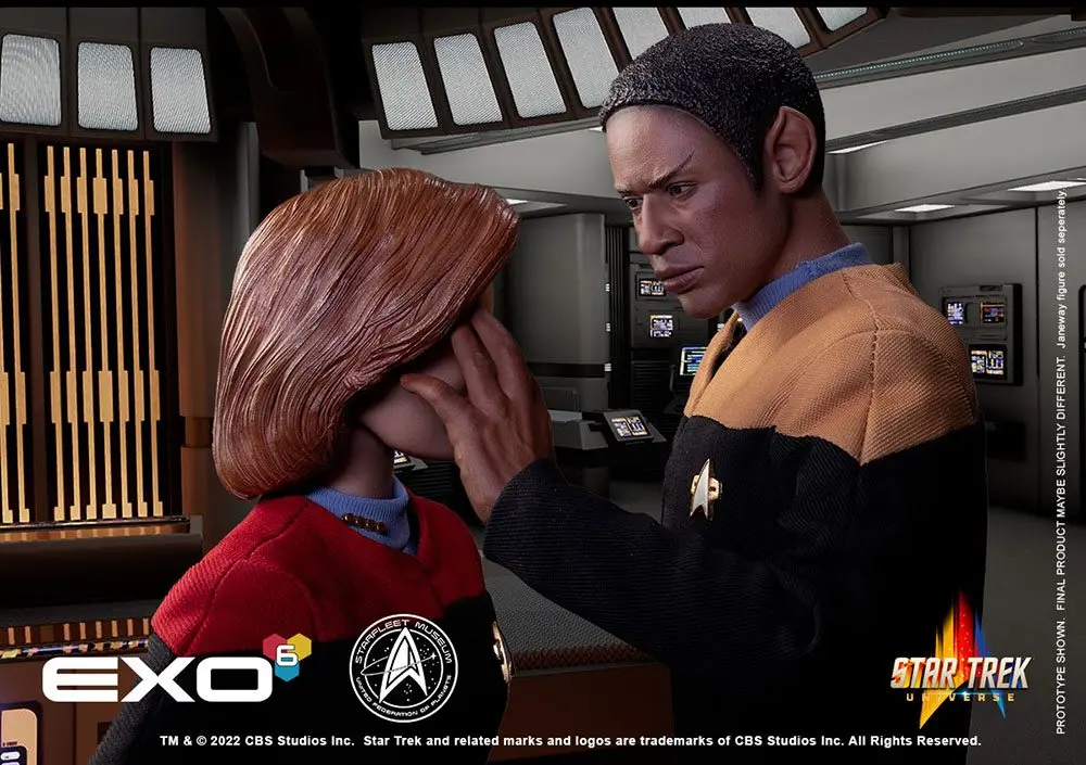 Star Trek: Voyager 1/6 Lt. Commander Tuvok akciófigura 30 cm termékfotó