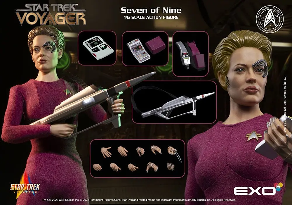 Star Trek: Voyager akciófigura 1/6 Seven of Nine 30 cm termékfotó