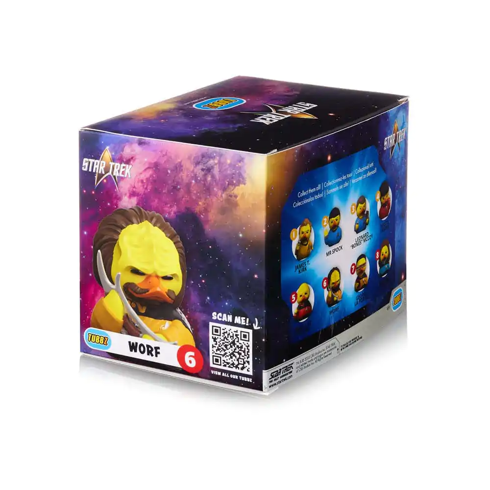 Star Trek Worf Boxed Edition Tubbz PVC figura 10 cm termékfotó