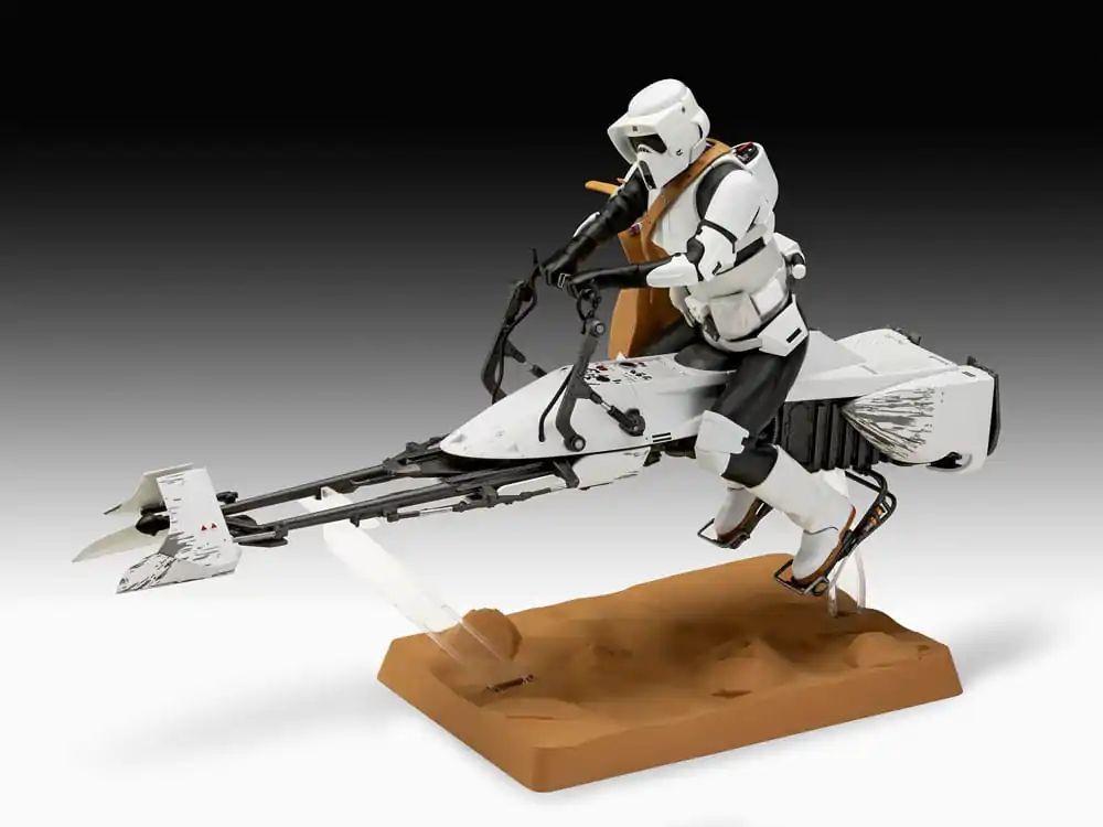 Star Wars 1/12 Speeder Bike modell készlet 26 cm termékfotó