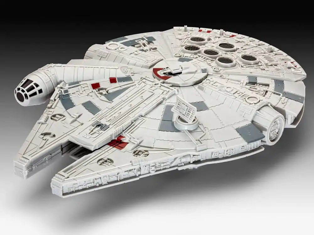Star Wars 1/164 Millennium Falcon modell készlet 21 cm termékfotó