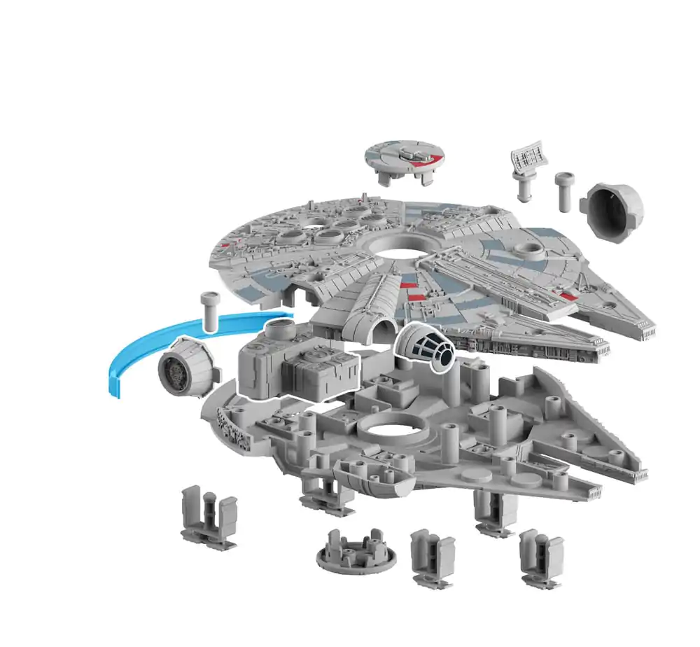 Star Wars 1/164 Millennium Falcon modell készlet 21 cm termékfotó