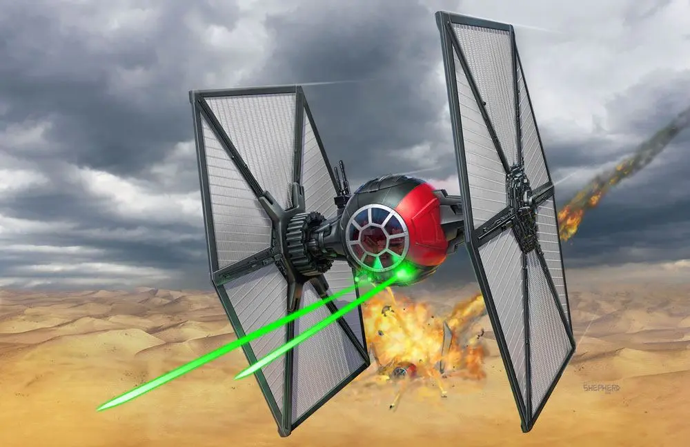 Star Wars 1/35 Special Forces TIE Fighter modell készlet 28 cm termékfotó