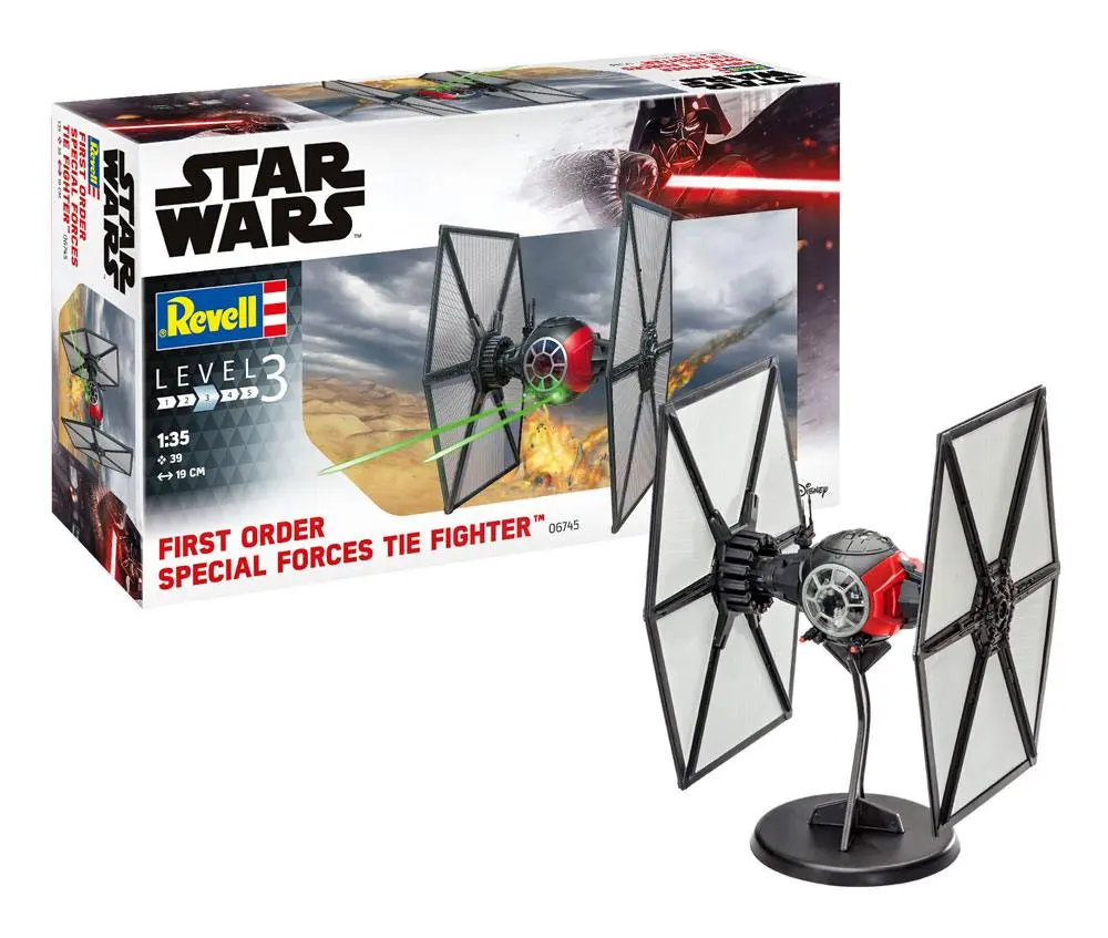 Star Wars 1/35 Special Forces TIE Fighter modell készlet 28 cm termékfotó