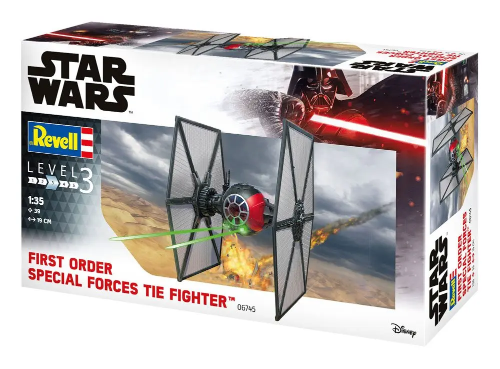 Star Wars 1/35 Special Forces TIE Fighter modell készlet 28 cm termékfotó
