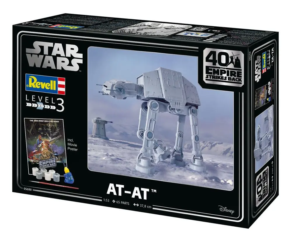 Star Wars 1/53 AT-AT - 40. évfordulós modell készlet 38 cm termékfotó