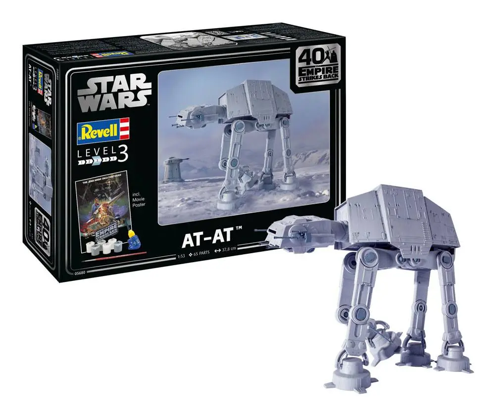 Star Wars 1/53 AT-AT - 40. évfordulós modell készlet 38 cm termékfotó