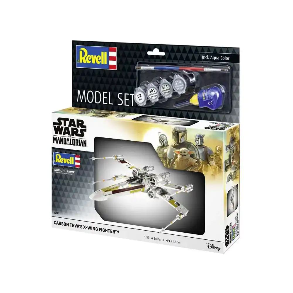 Star Wars 1/57 Carson Teva's X-Wing Fighter modell készlet 22 cm termékfotó