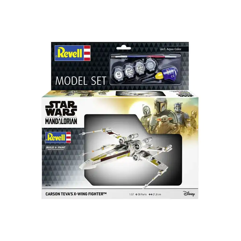 Star Wars 1/57 Carson Teva's X-Wing Fighter modell készlet 22 cm termékfotó