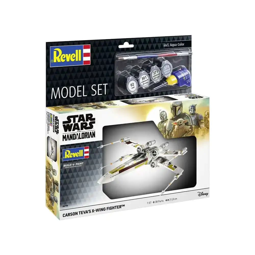 Star Wars 1/57 Carson Teva's X-Wing Fighter modell készlet 22 cm termékfotó