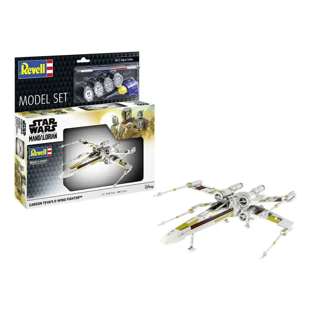 Star Wars 1/57 Carson Teva's X-Wing Fighter modell készlet 22 cm termékfotó