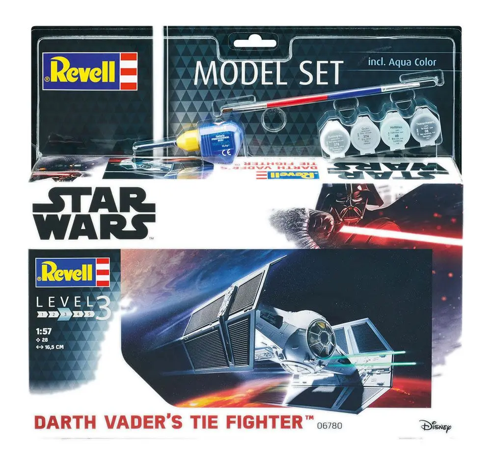 Star Wars 1/57 Darth Vader´s TIE Fighter modell készlet 18 cm termékfotó