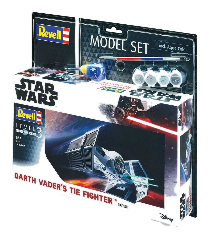 Star Wars 1/57 Darth Vader´s TIE Fighter modell készlet 18 cm termékfotó
