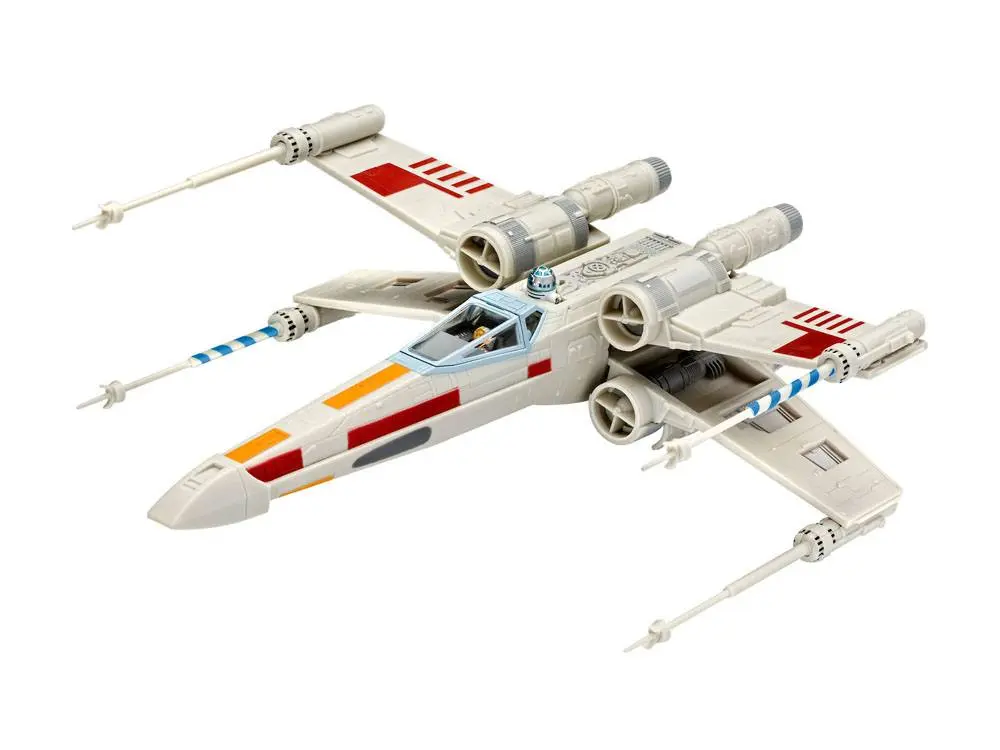 Star Wars 1/57 X-Wing Fighter &amp; 1/65 TIE Fighter modell készlet ajándékcsomag termékfotó