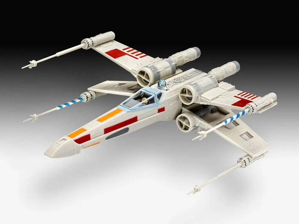 Star Wars 1/57 X-Wing Fighter &amp; 1/65 TIE Fighter modell készlet ajándékcsomag termékfotó