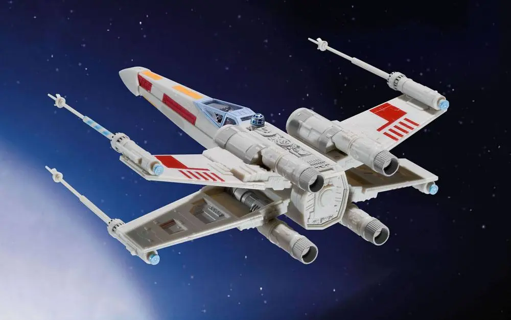 Star Wars 1/57 X-Wing Fighter &amp; 1/65 TIE Fighter modell készlet ajándékcsomag termékfotó