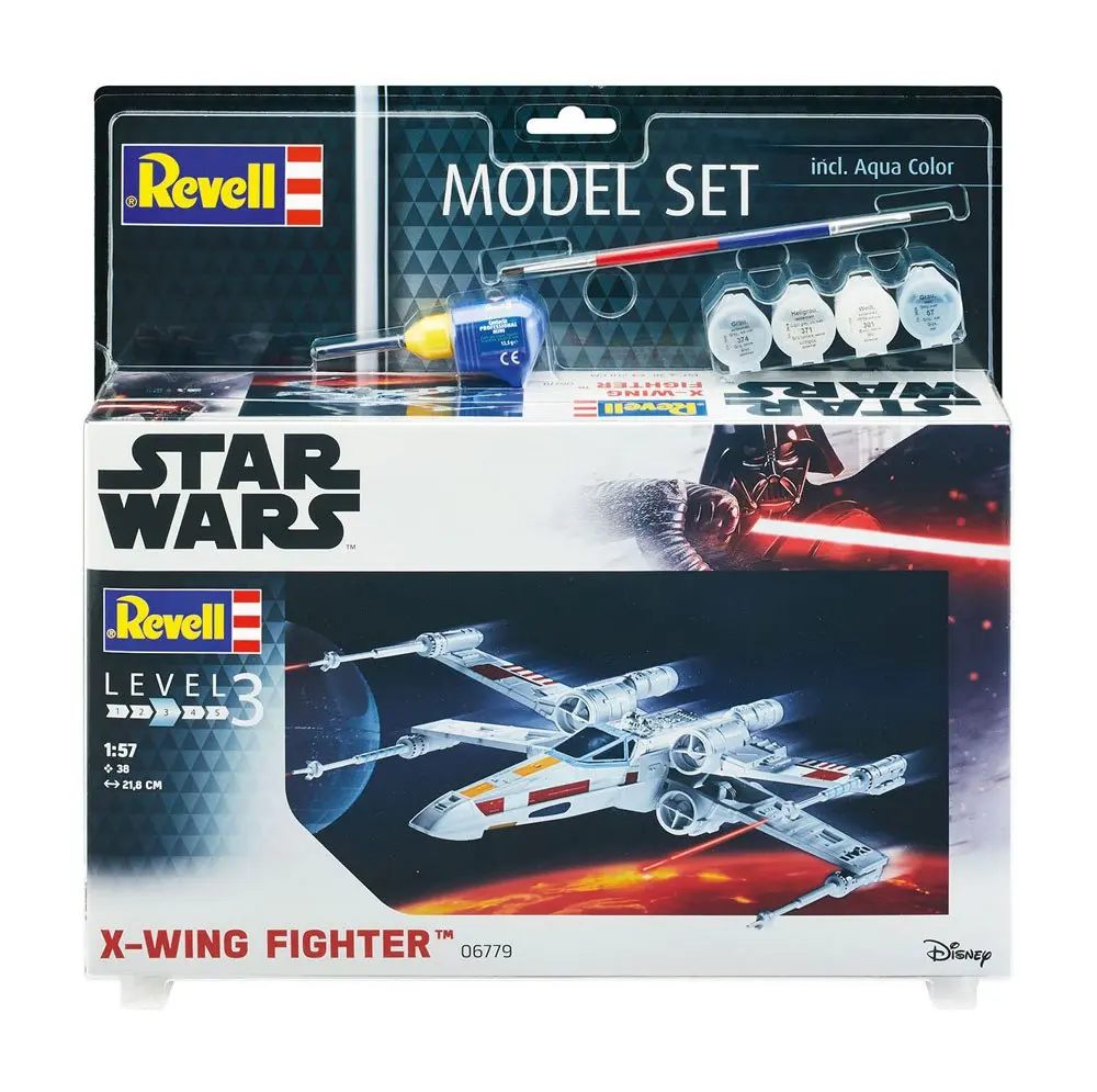 Star Wars 1/57 X-Wing Fighter modell készlet termékfotó
