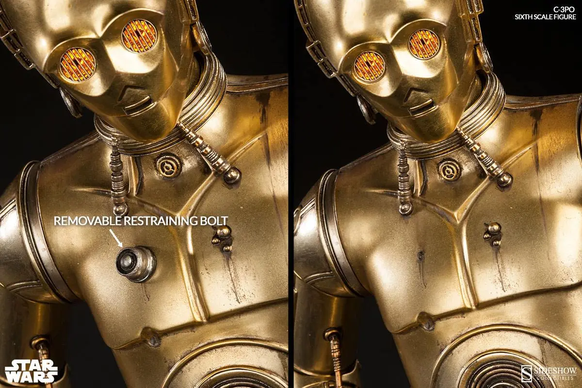 Star Wars 1/6 C-3PO akciófigura 30 cm termékfotó