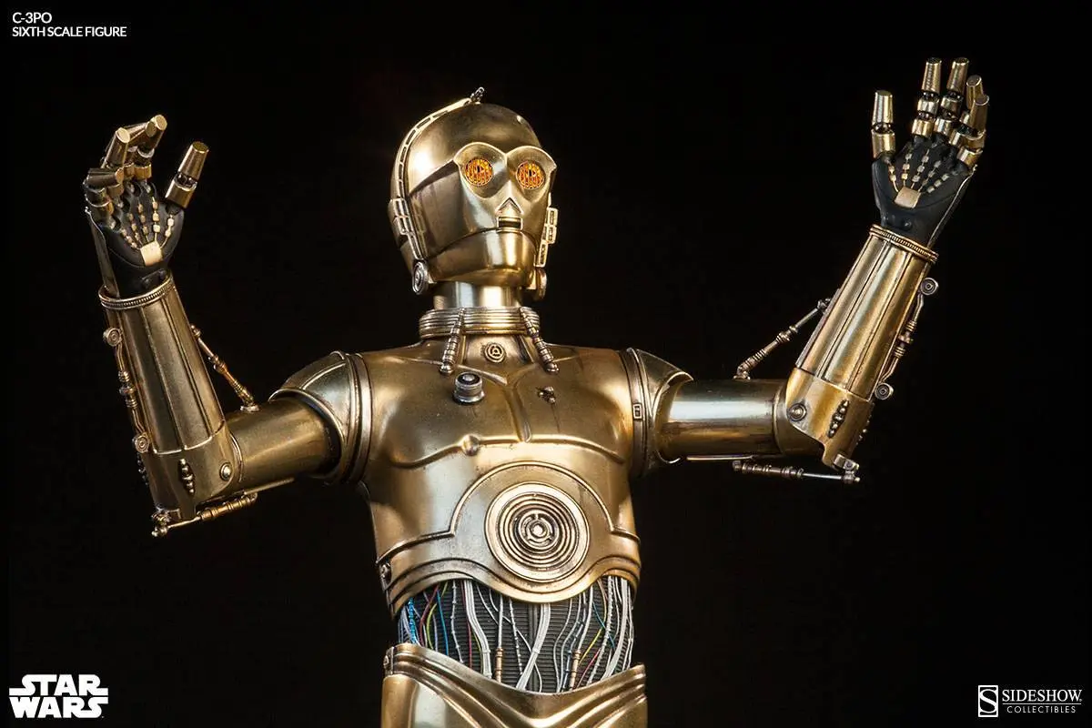 Star Wars 1/6 C-3PO akciófigura 30 cm termékfotó