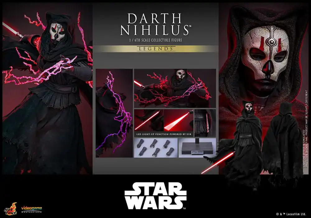 Star Wars 1/6 Darth Nihilus akciófigura 31 cm termékfotó