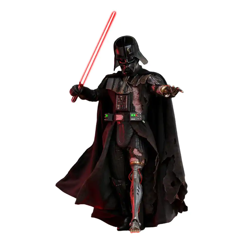 Star Wars 1/6 Darth Vader (Battle Damaged) akciófigura 35 cm termékfotó