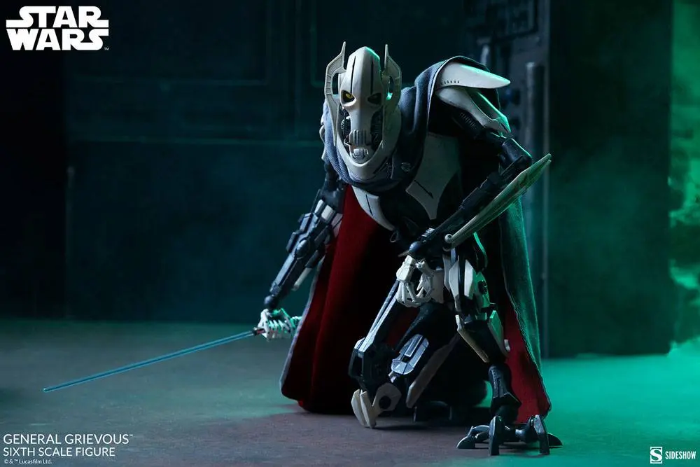 Star Wars 1/6 General Grievous akciófigura 41 cm termékfotó