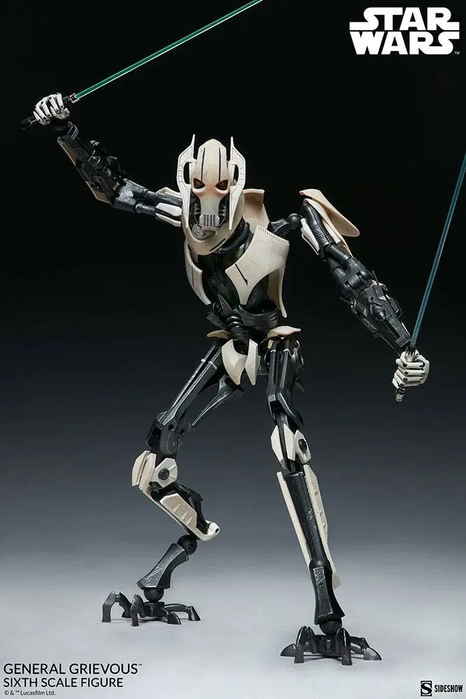 Star Wars 1/6 General Grievous akciófigura 41 cm termékfotó