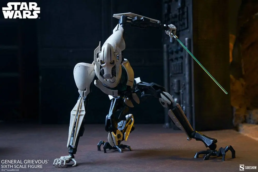 Star Wars 1/6 General Grievous akciófigura 41 cm termékfotó