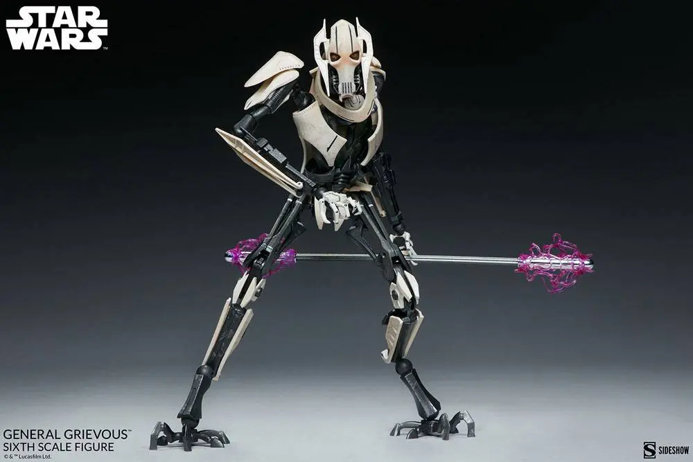 Star Wars 1/6 General Grievous akciófigura 41 cm termékfotó