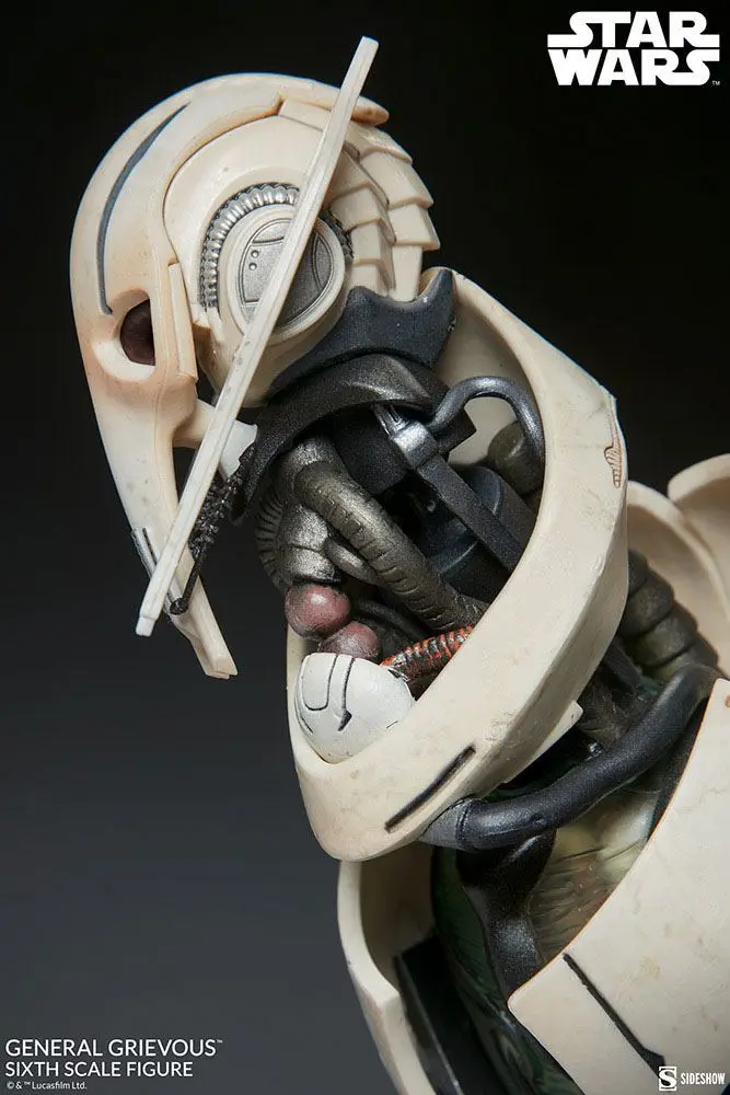 Star Wars 1/6 General Grievous akciófigura 41 cm termékfotó