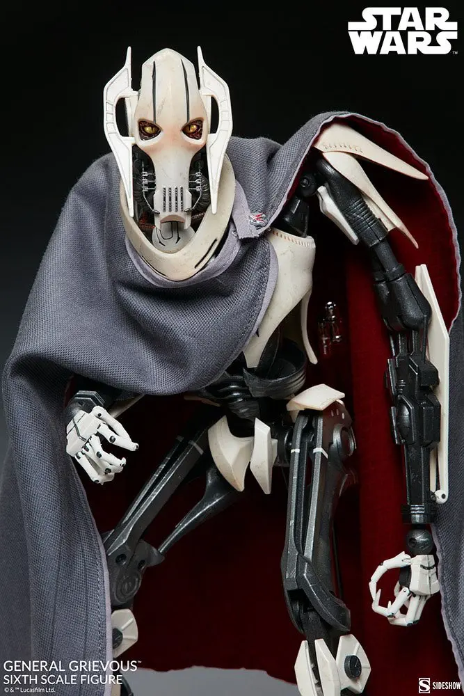 Star Wars 1/6 General Grievous akciófigura 41 cm termékfotó