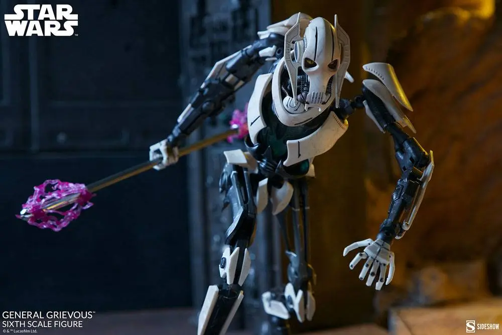 Star Wars 1/6 General Grievous akciófigura 41 cm termékfotó
