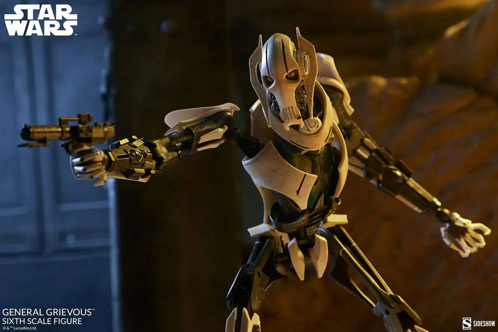 Star Wars 1/6 General Grievous akciófigura 41 cm termékfotó