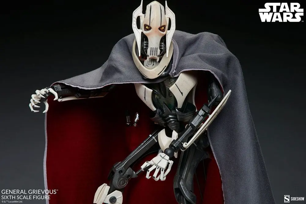 Star Wars 1/6 General Grievous akciófigura 41 cm termékfotó