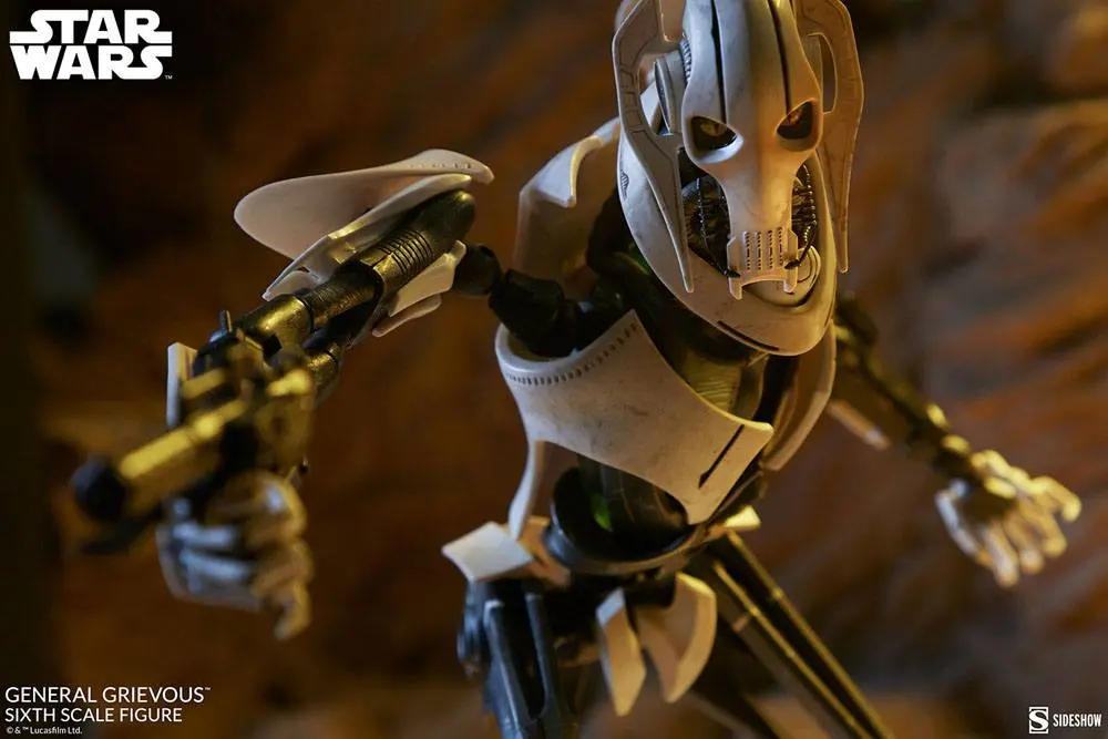 Star Wars 1/6 General Grievous akciófigura 41 cm termékfotó