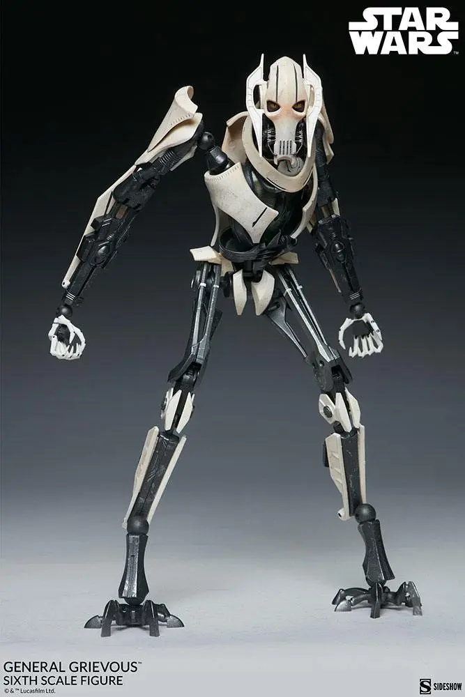 Star Wars 1/6 General Grievous akciófigura 41 cm termékfotó