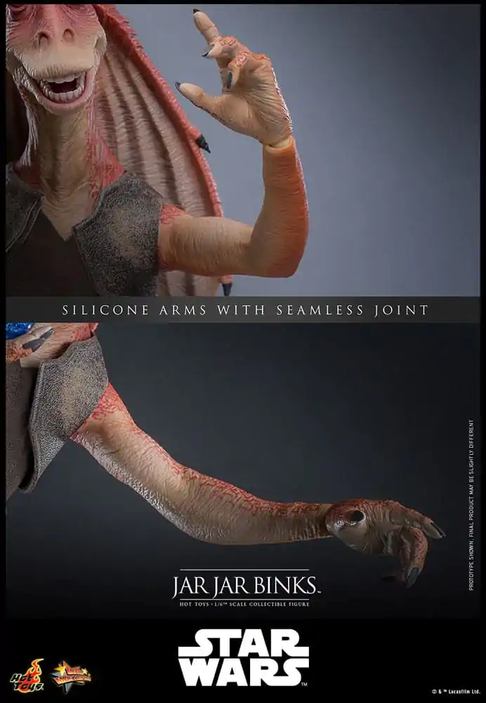 Star Wars 1/6 Jar Jar Binks akciófigura 33 cm termékfotó