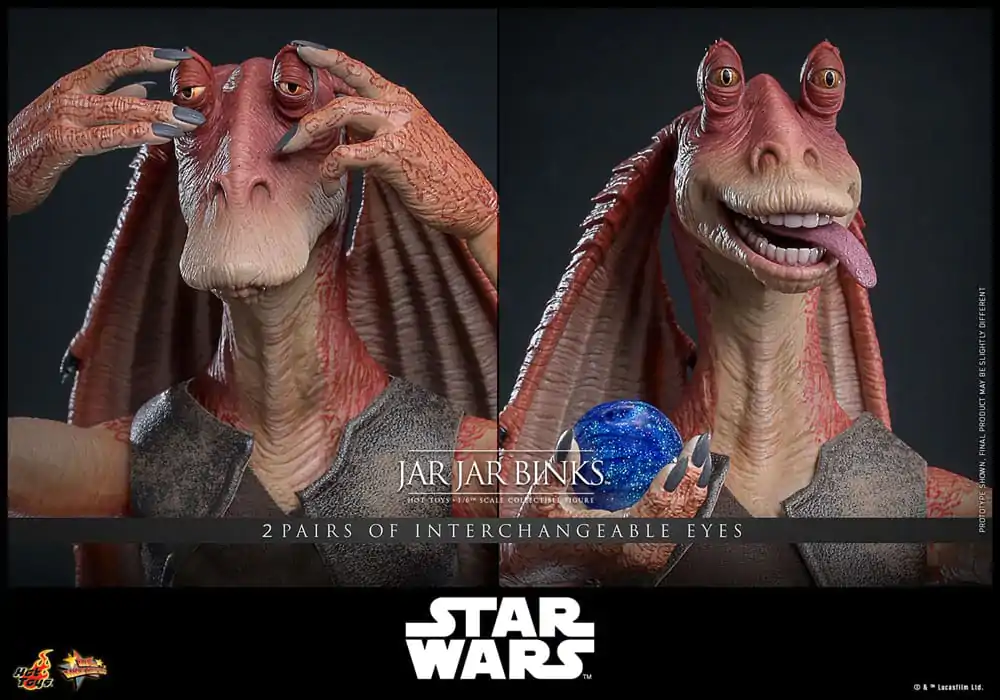 Star Wars 1/6 Jar Jar Binks akciófigura 33 cm termékfotó