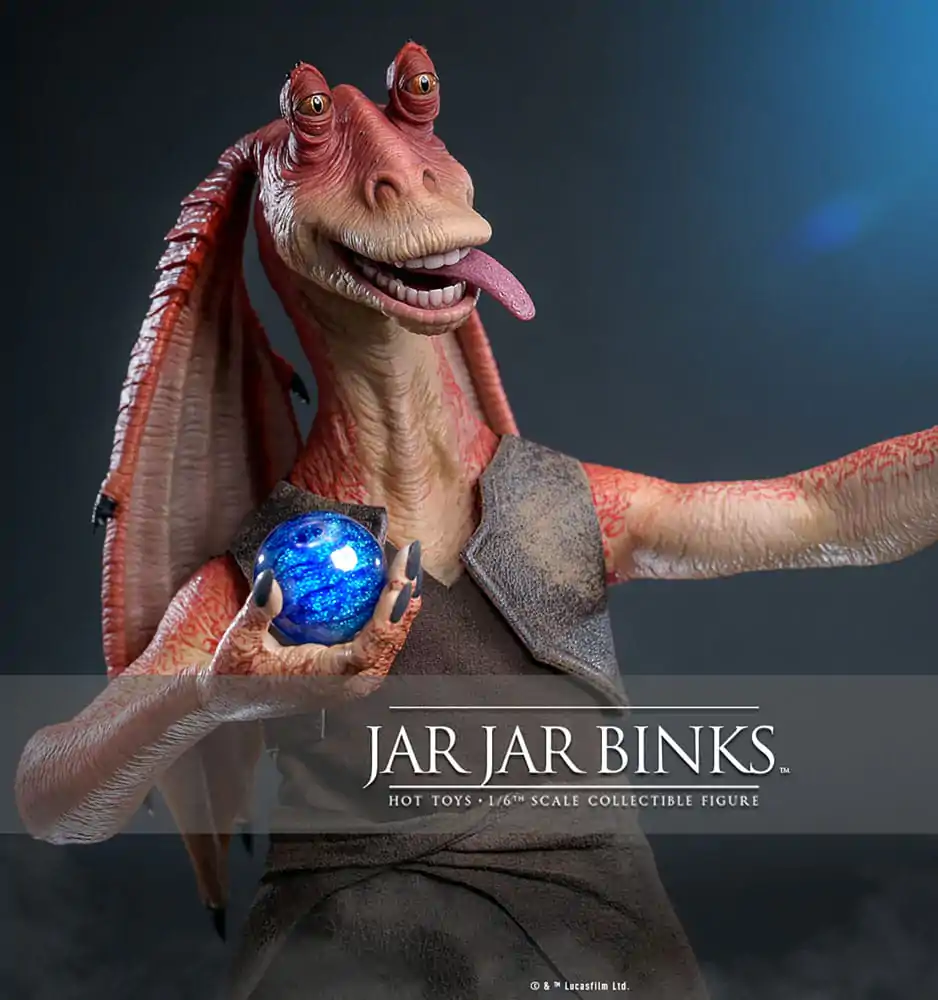Star Wars 1/6 Jar Jar Binks akciófigura 33 cm termékfotó