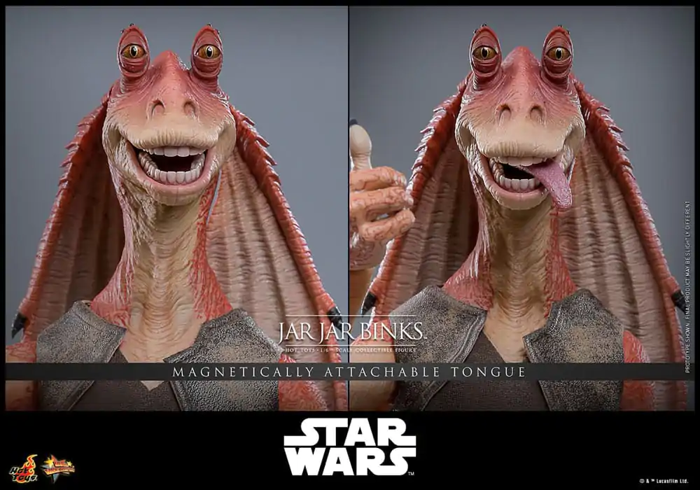 Star Wars 1/6 Jar Jar Binks akciófigura 33 cm termékfotó
