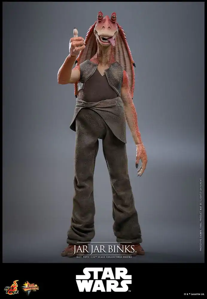 Star Wars 1/6 Jar Jar Binks akciófigura 33 cm termékfotó