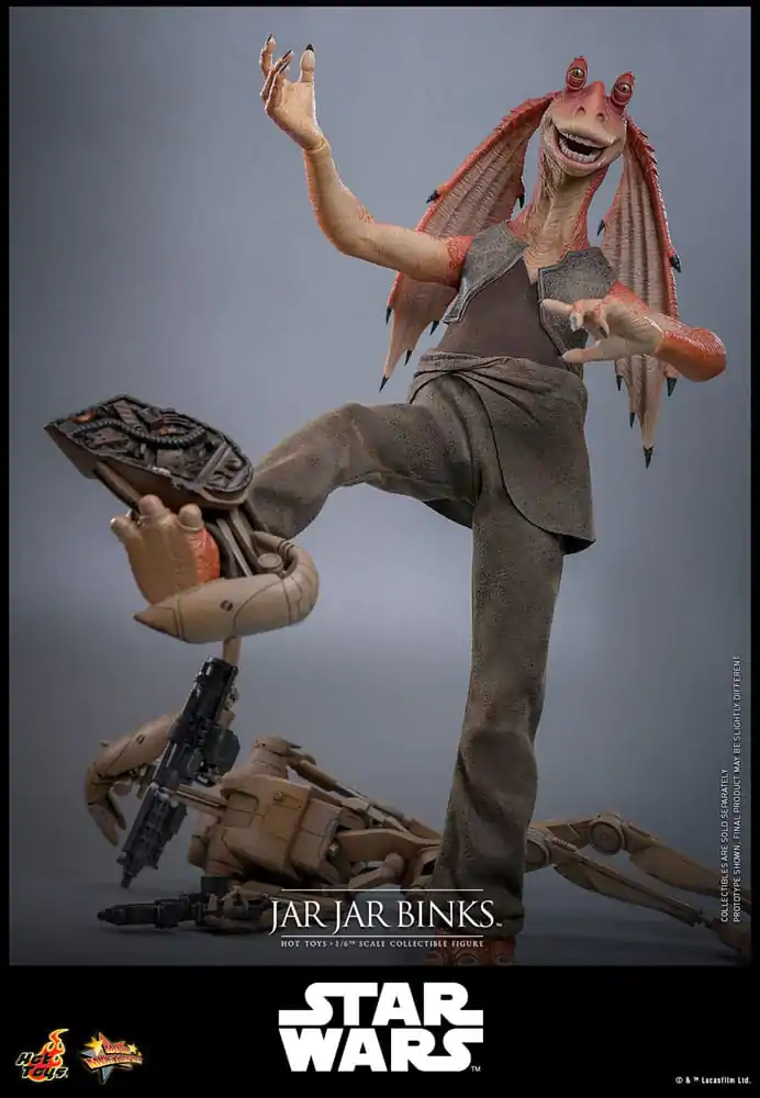 Star Wars 1/6 Jar Jar Binks akciófigura 33 cm termékfotó