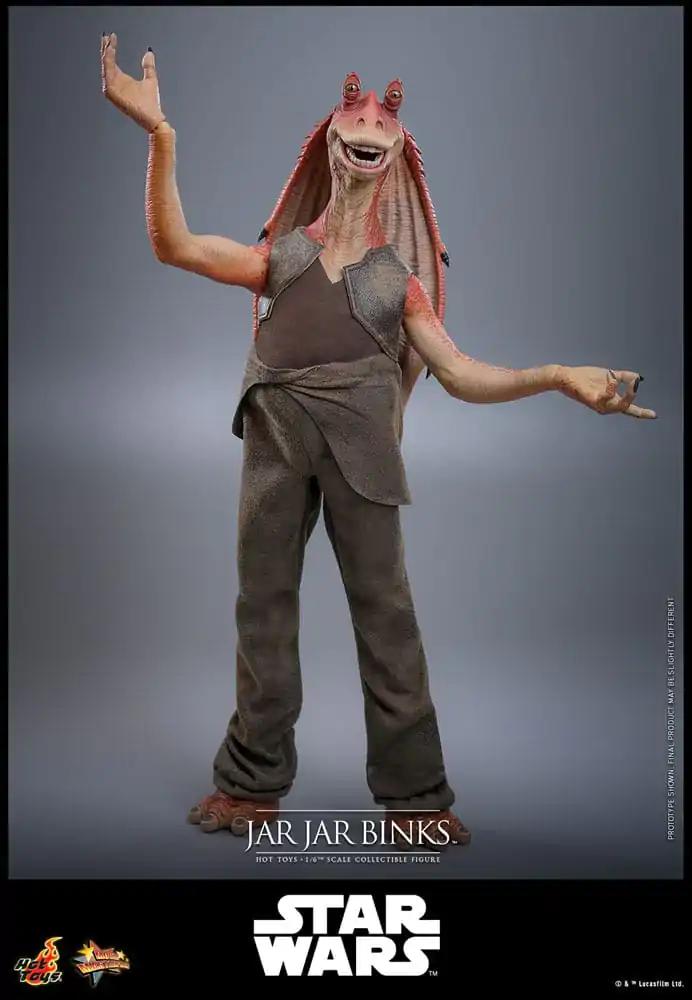 Star Wars 1/6 Jar Jar Binks akciófigura 33 cm termékfotó