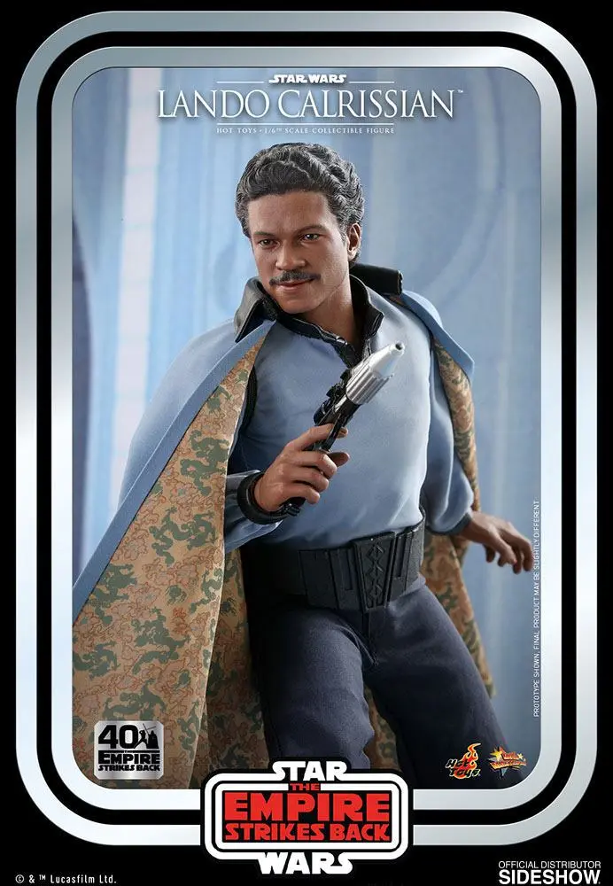 Star Wars 1/6 Lando Calrissian The Empire Strikes Back 40th Anniversary Collectionakciófigura 30 cm termékfotó